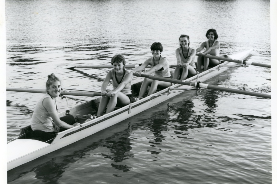 Morongo 1984 Rowing M Shrimpton (cox) S McAllister S Storey F Bucknall S Manton