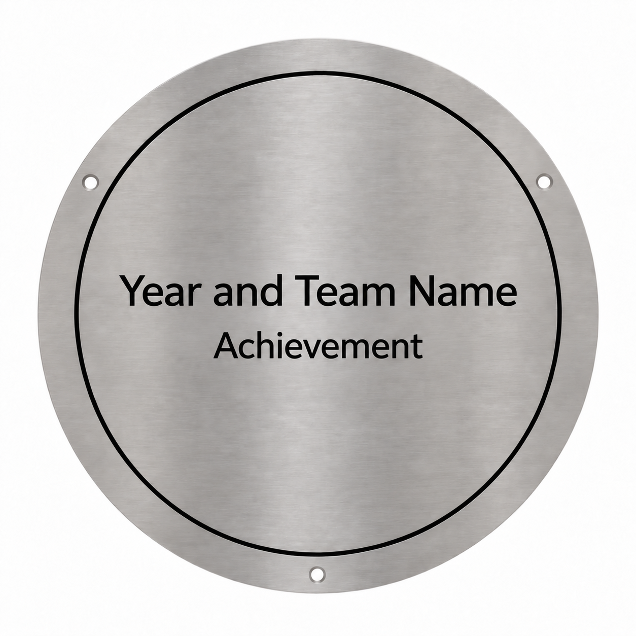 Generic plaque mock up